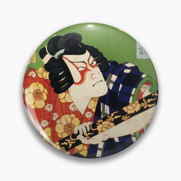 Item preview, Classic Japanese Art: Samurai Warrior by Toyohara Kunichika designed and sold by VarietyYOU.