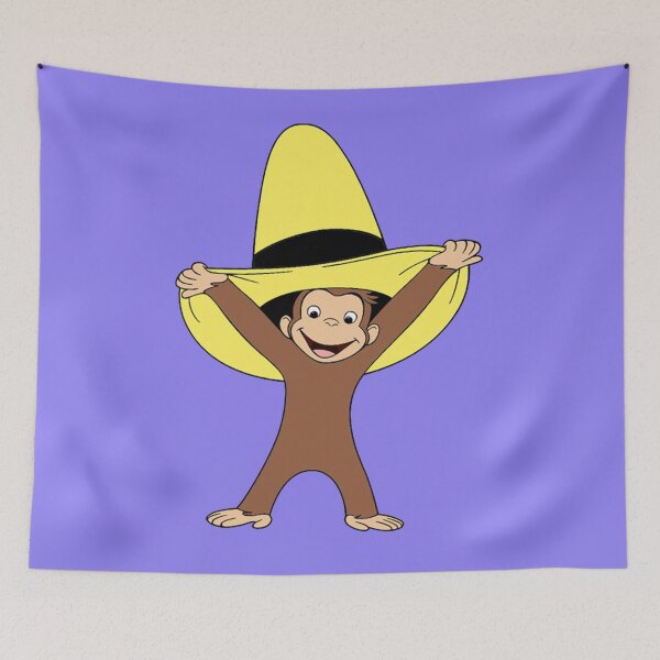 Item preview, Curious George and the big yellow hat designed and sold by RunolfsdottirEs.