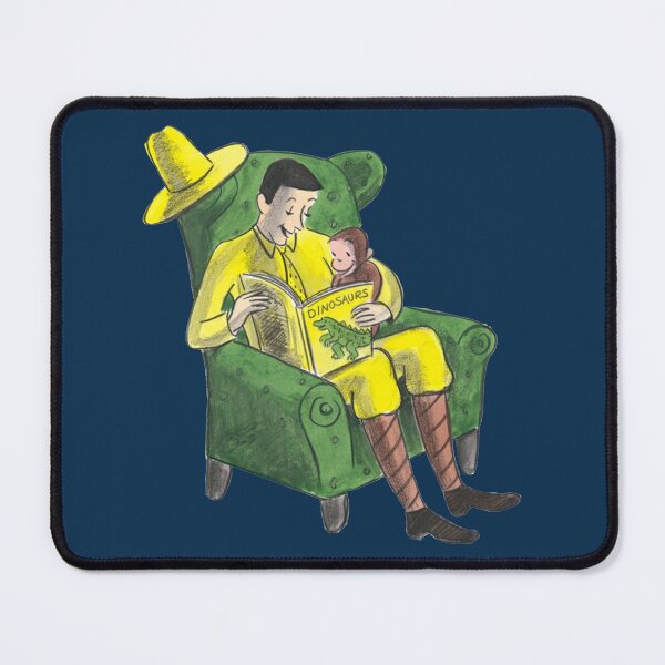 Item preview, Curious George and the man with the big yellow hat   designed and sold by RunolfsdottirEs.
