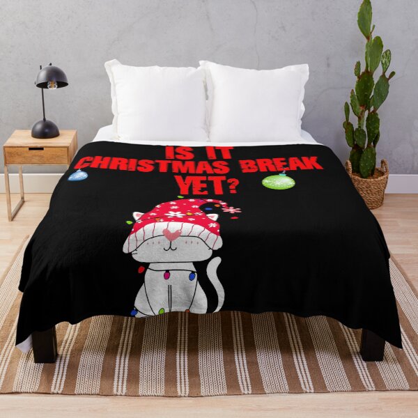 Item preview, Is it Christmas break yet? Funny - Christmas break designed and sold by Designs Of all kinds.