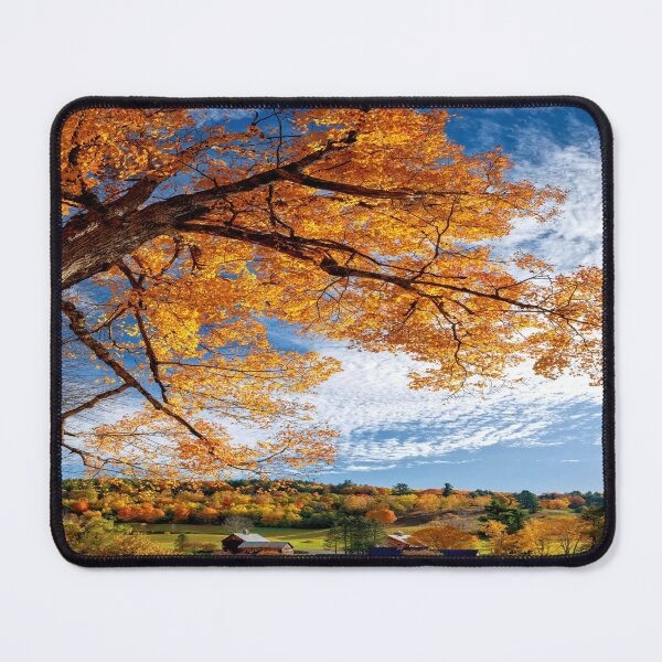 Item preview, Sleepy Hollow Farm Vermont Autumn in New England designed and sold by Rocky Mountain Artistry.
