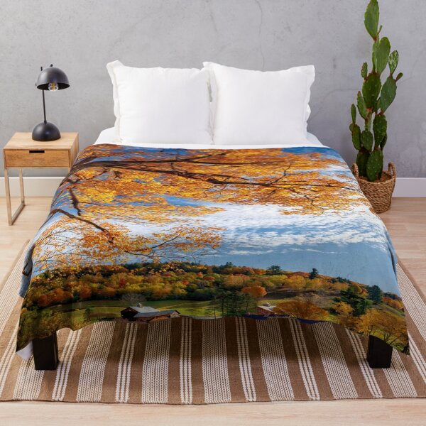 Item preview,  Sleepy Hollow Farm Vermont Autumn in New England designed and sold by Rocky Mountain Artistry.