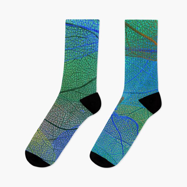 Item preview, Resumen de hojas con textura azul y verde elegante designed and sold by DEC02.