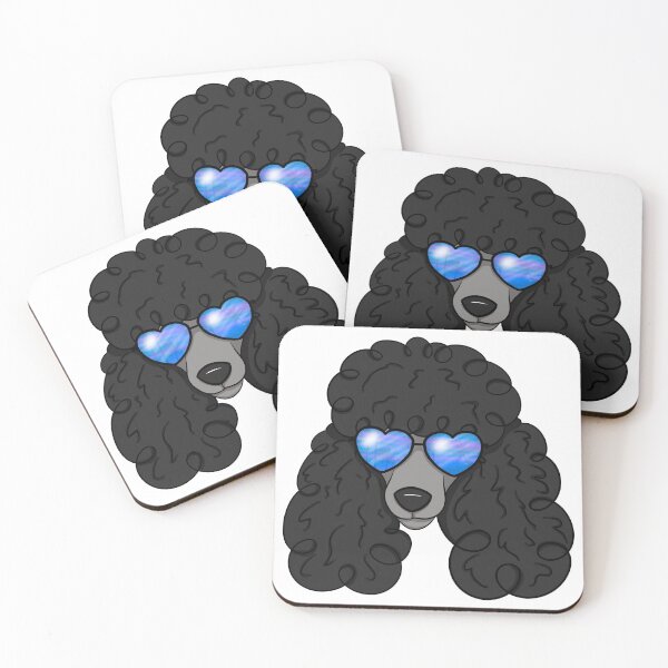 Item preview, Copy of Poodle With Sunglasses, Silver designed and sold by OneCraftyLady.