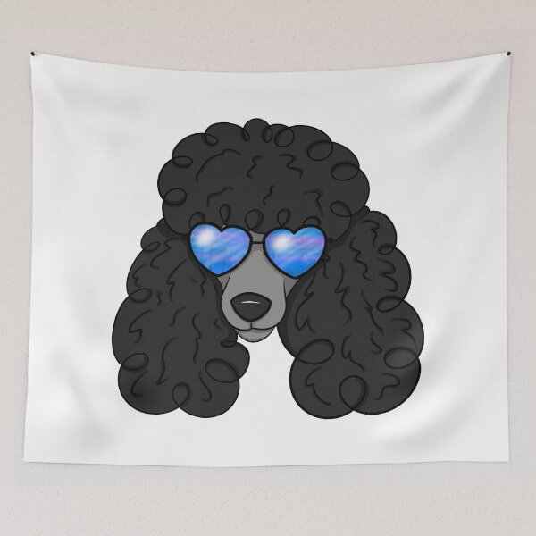 Item preview, Copy of Poodle With Sunglasses, Silver designed and sold by OneCraftyLady.