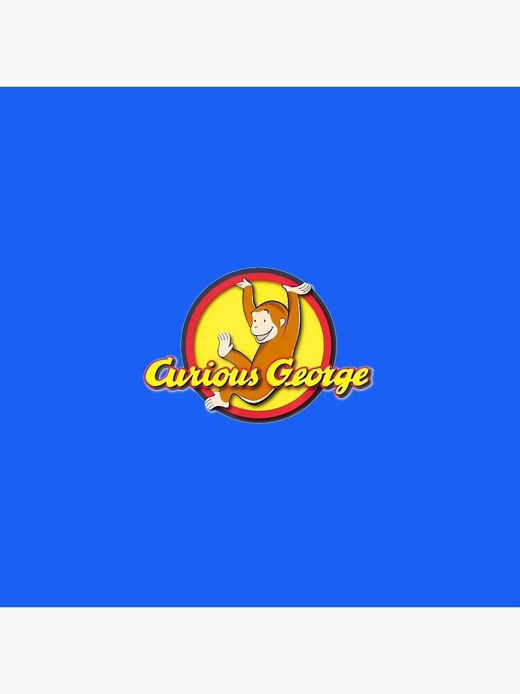 Curious George Playfully Swinging Circle Logo Graphic Tee Curious George Playfully Swinging Circle Logo Graphic Tee