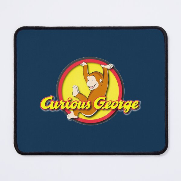 Item preview, Curious George Playfully Swinging Circle Logo designed and sold by RunolfsdottirEs.