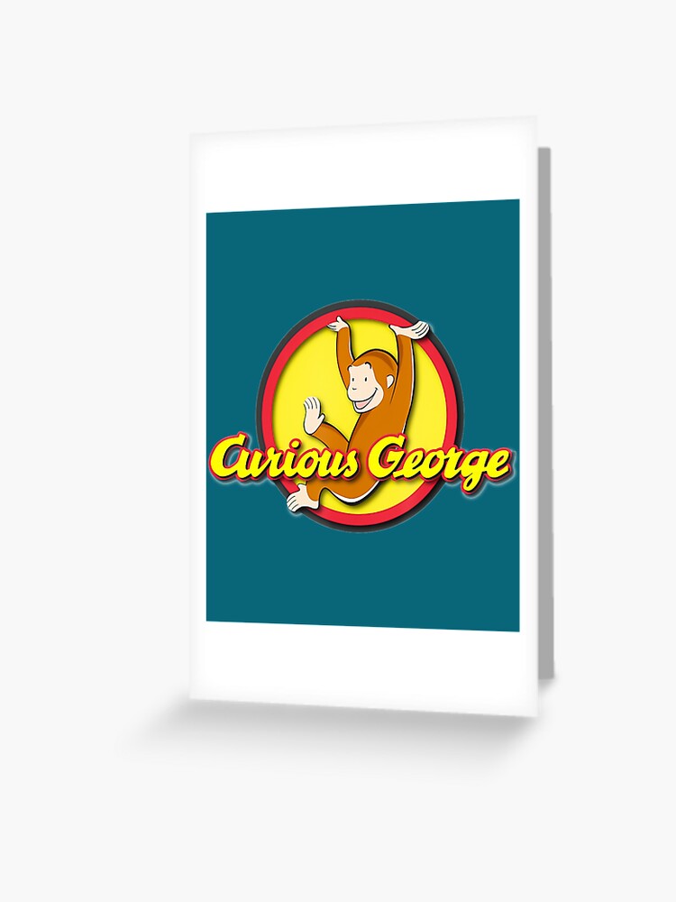Curious George Playfully Swinging Circle Logo Graphic Tee Curious George Playfully Swinging Circle Logo Graphic Tee