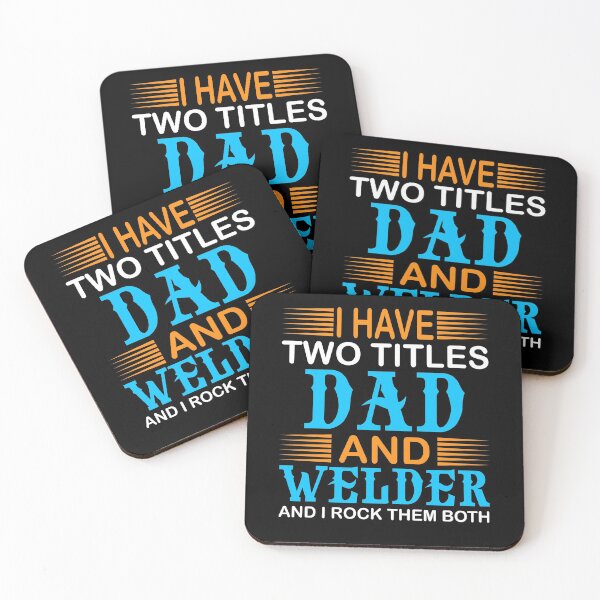 Item preview, I HAVE TWO TITLES DAD AND WELDER TSHIRT designed and sold by KGN  CREATIVITY.