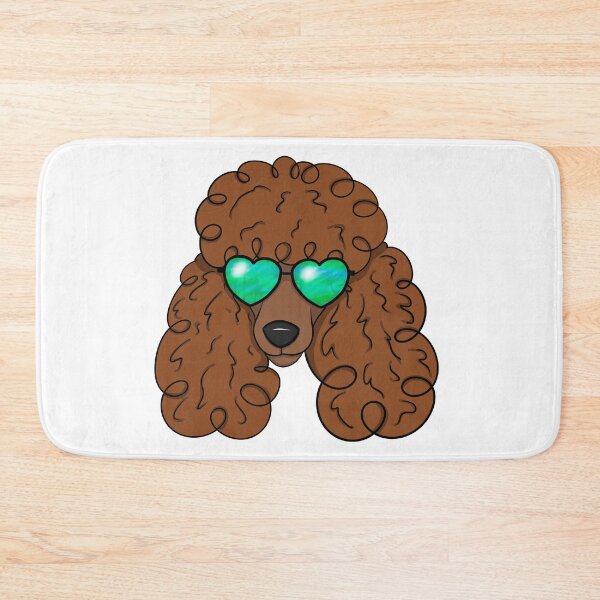 Item preview, Copy of Poodle With Sunglasses, Brown designed and sold by OneCraftyLady.