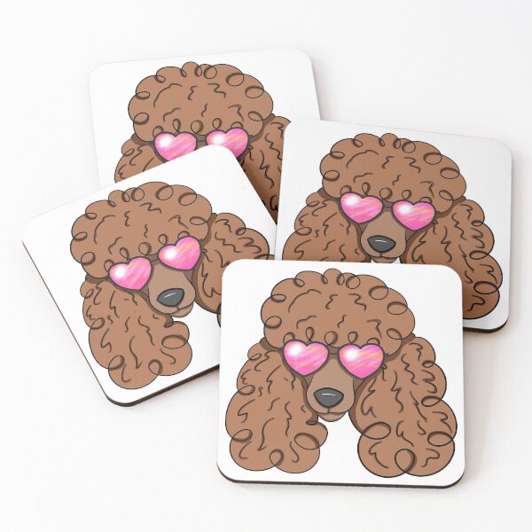 Item preview, Copy of Poodle With Sunglasses, Apricot designed and sold by OneCraftyLady.