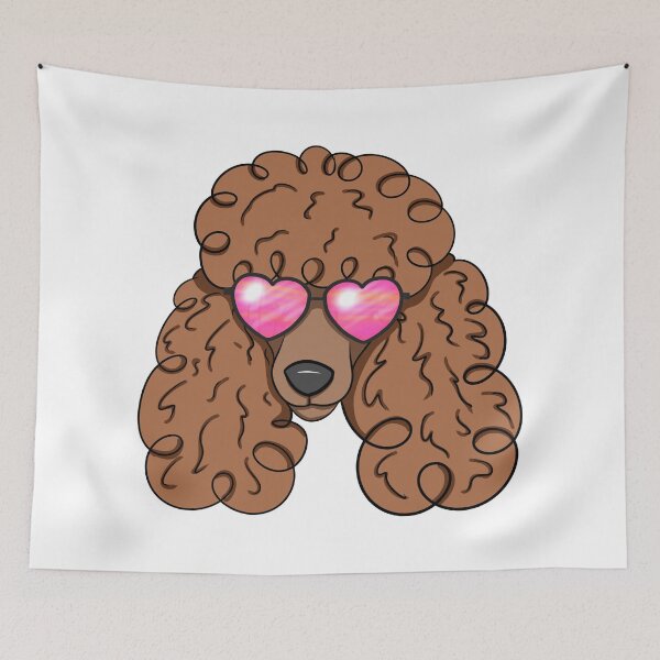 Item preview, Copy of Poodle With Sunglasses, Apricot designed and sold by OneCraftyLady.