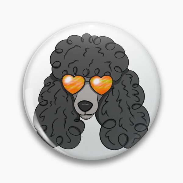 Item preview, Copy of Poodle With Sunglasses, Gray designed and sold by OneCraftyLady.