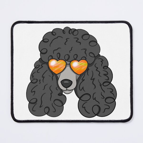 Item preview, Copy of Poodle With Sunglasses, Gray designed and sold by OneCraftyLady.