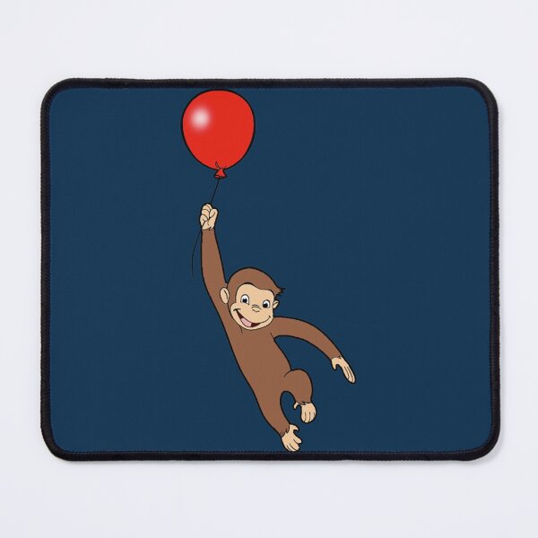 Item preview, Curious George with a balloon   designed and sold by RunolfsdottirEs.