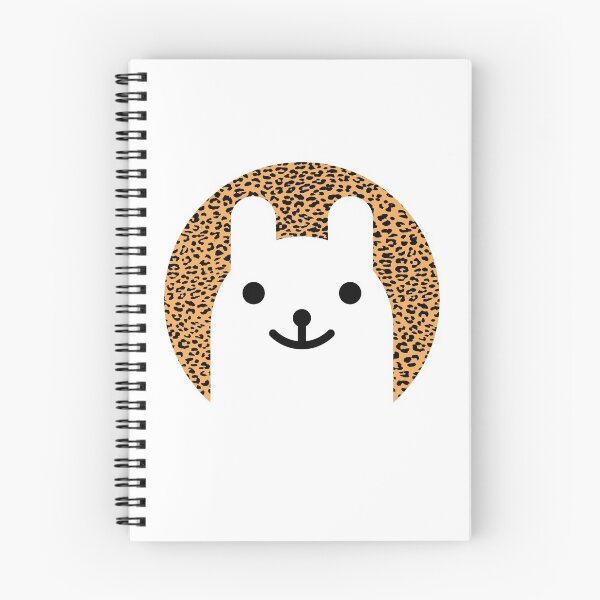 Item preview, Haute Leopard  Cute Leopard Print Llama designed and sold by HauteLeopard.