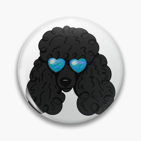 Item preview, Copy of Poodle With Sunglasses, Black designed and sold by OneCraftyLady.