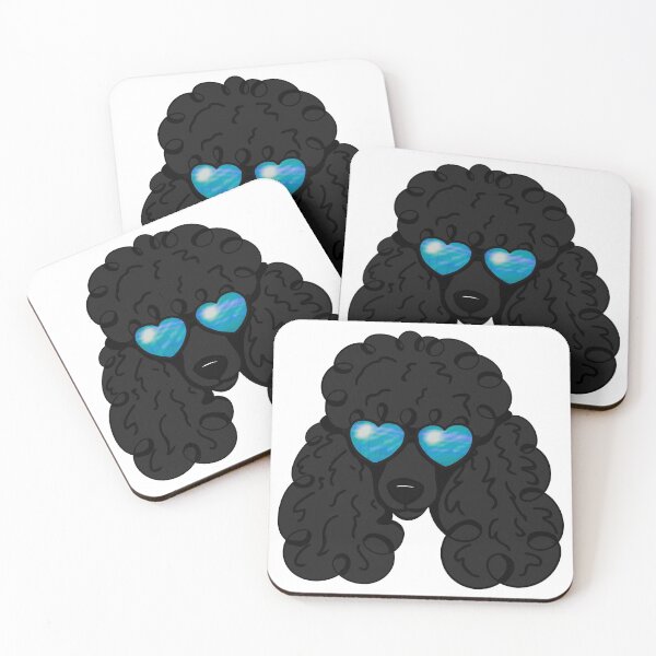 Item preview, Copy of Poodle With Sunglasses, Black designed and sold by OneCraftyLady.