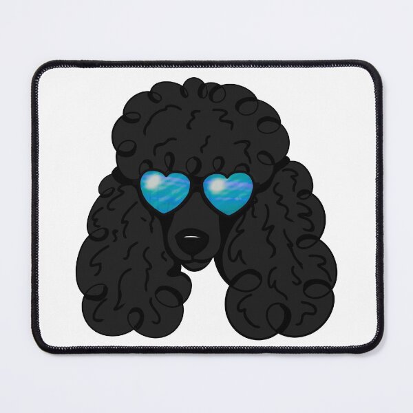 Item preview, Copy of Poodle With Sunglasses, Black designed and sold by OneCraftyLady.