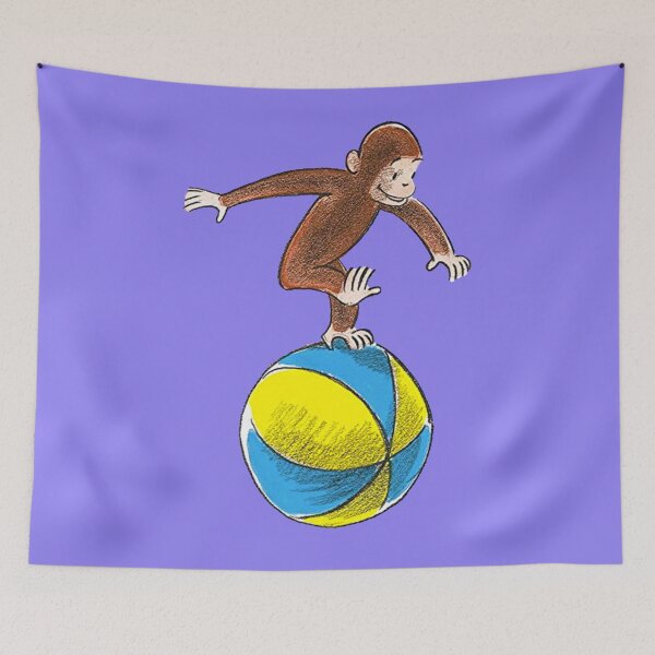 Item preview, Curious George the monkey   designed and sold by RunolfsdottirEs.