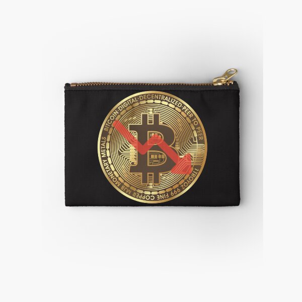 Item preview, BITCOIN PRICE FALLS designed and sold by ThoughtlessDude.