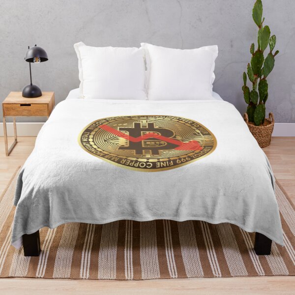 Item preview, BITCOIN PRICE FALLS designed and sold by ThoughtlessDude.