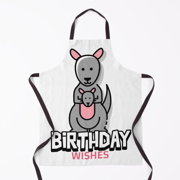 Item preview, HAPPY BIRTHDAY WISHES CUTE KANGAROO designed and sold by CoopClothing.