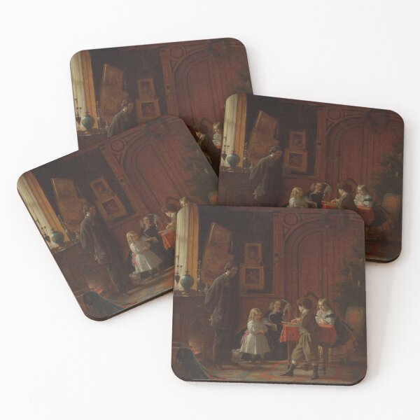 Item preview, Christmas-Time, The Blodgett Family - Eastman Johnson - 1864 designed and sold by Wanda Case.