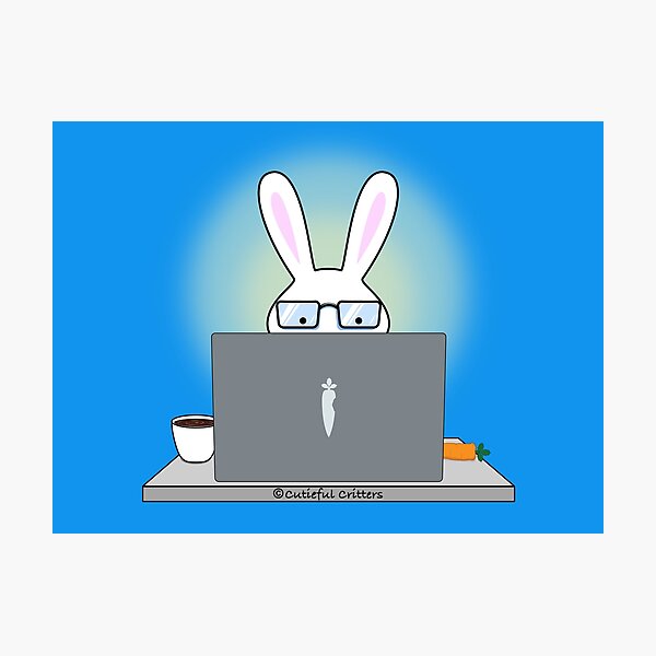 Artikel-Vorschau von IT Bunneh, designt und verkauft von Cutieful Critters.