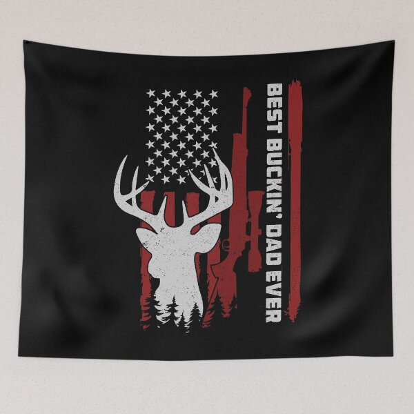 Item preview, BEST BUCKIN DAD EVER DEER HUNTING  designed and sold by hasanmasud.