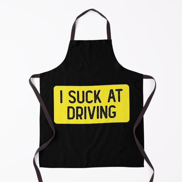 Item preview, I Suck At Driving Funny Bumper designed and sold by Sour Soul.