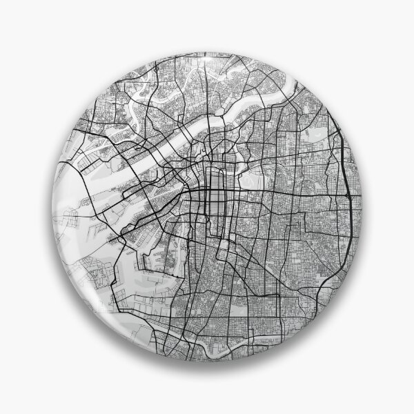Item preview, Osaka City Map of Japan - Light designed and sold by deMAP.