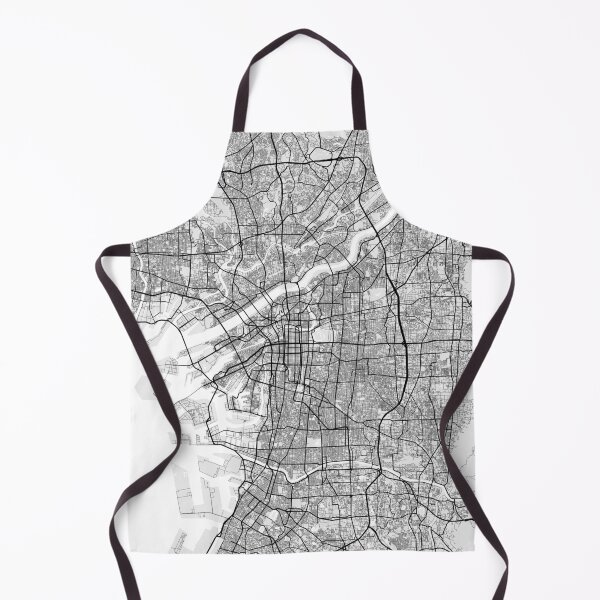 Item preview, Osaka City Map of Japan - Light designed and sold by deMAP.