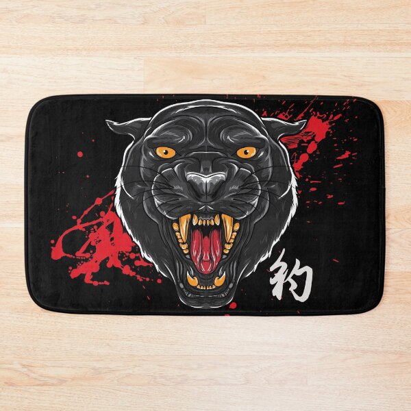 Item preview, Black Panther Bloody Aggressive Wild  designed and sold by AnimalLover4eva.