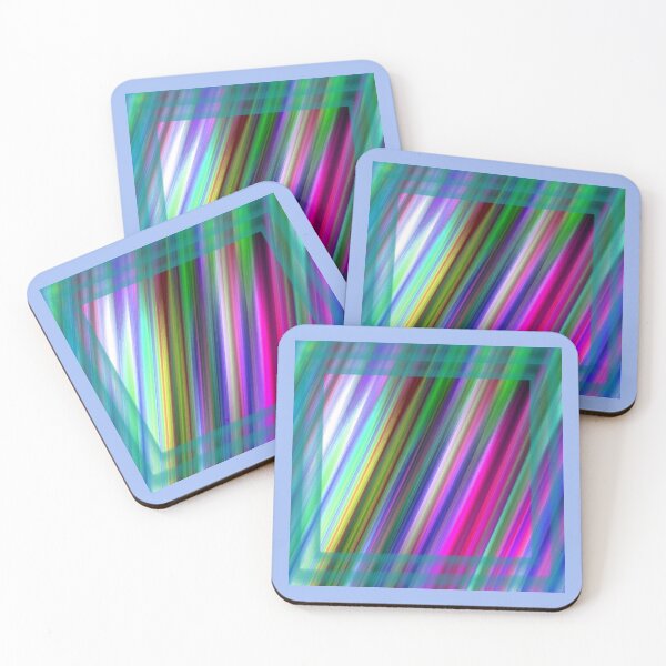 Item preview, Framed Colorful Diagonal lines by Iritof designed and sold by iritof.