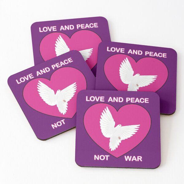 Item preview, Love and Peace, Not War designed and sold by lightnshadow1.