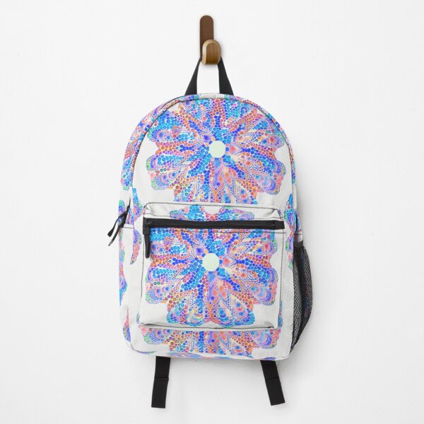 Item preview, Kaleidoscope flower in Blue designed and sold by ninasilver.