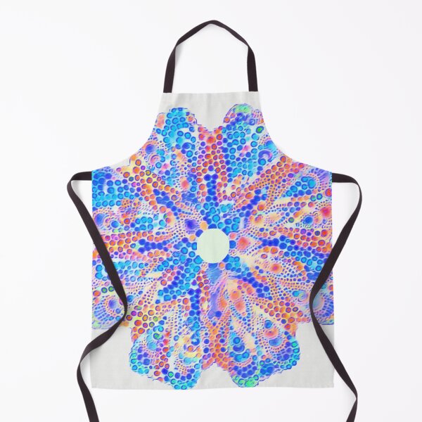Item preview, Kaleidoscope flower in Blue designed and sold by ninasilver.