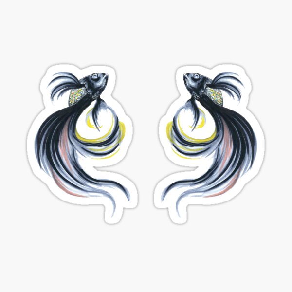 Jet Black Beta Sticker