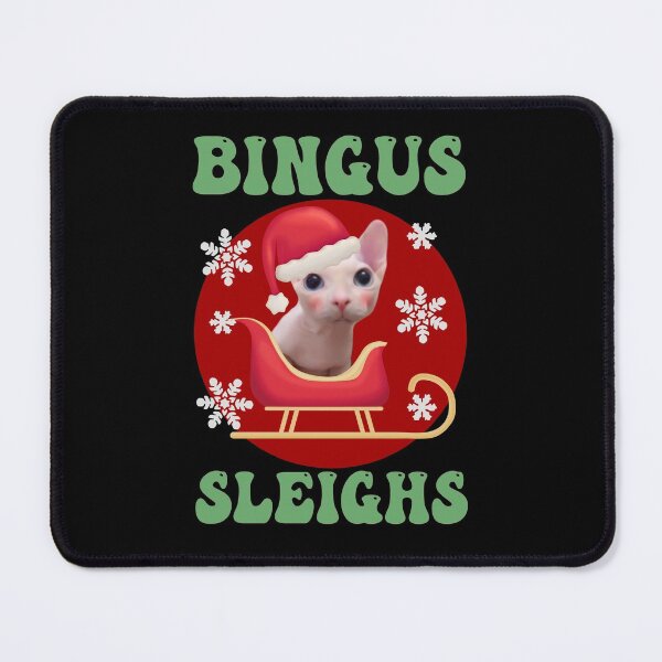 Item preview, Funny Bingus Christmas - Bingus Cat Christmas Sleigh- Bingus Meme  designed and sold by cannevas.
