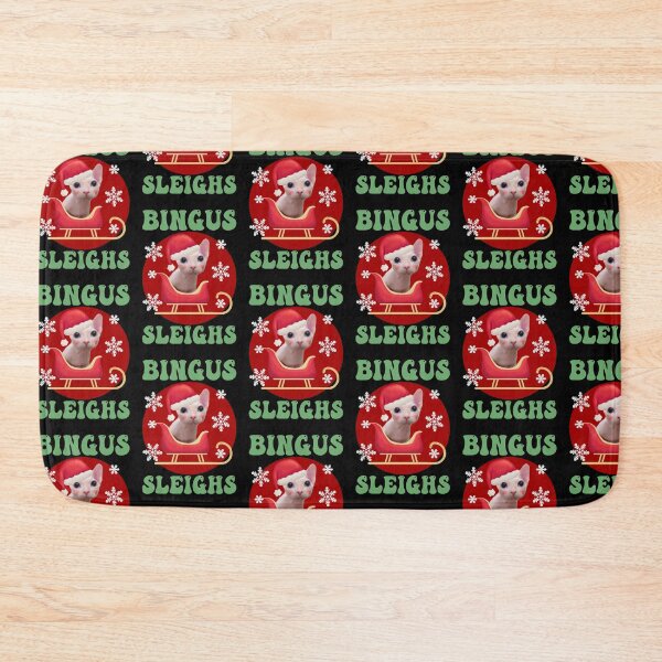Item preview, Funny Bingus Christmas - Bingus Cat Christmas Sleigh- Bingus Meme  designed and sold by cannevas.