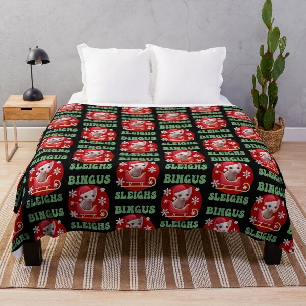 Item preview, Funny Bingus Christmas - Bingus Cat Christmas Sleigh- Bingus Meme  designed and sold by cannevas.