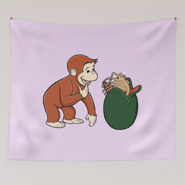 Item preview, corious monkey   designed and sold by VeumJoelle.