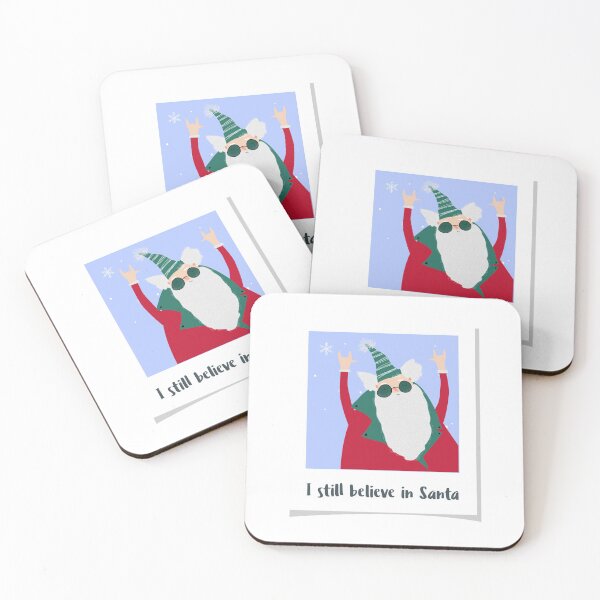 Item preview, Young at heart unite - Proclaim your belief in Santa  designed and sold by LidaRayArt.