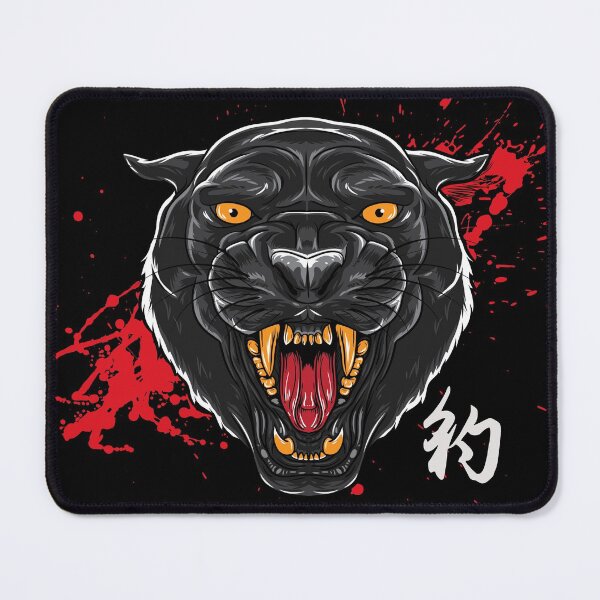 Item preview, Black Panther Bloody Aggressive Wild  designed and sold by AnimalLover4eva.