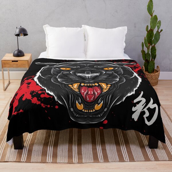 Item preview, Black Panther Bloody Aggressive Wild  designed and sold by AnimalLover4eva.