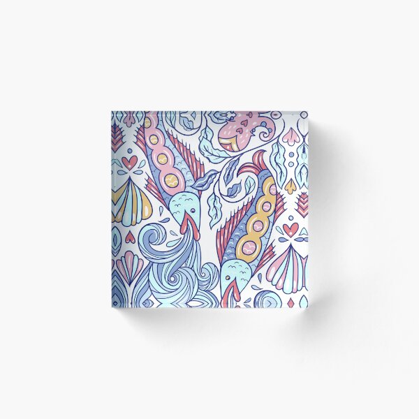 Item preview, Modern classical  colorful doodle  art. designed and sold by Coolminds.