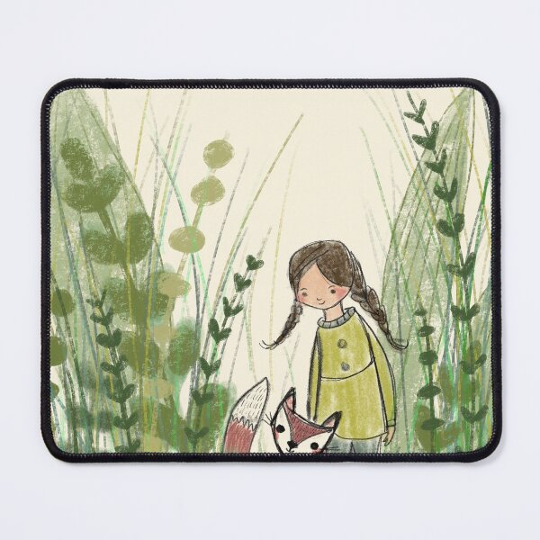 Item preview, A fox and her girl in the reeds designed and sold by Annely So.