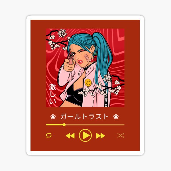 "Musical Aesthetic " Sticker for Sale by MarcusA Redbubble