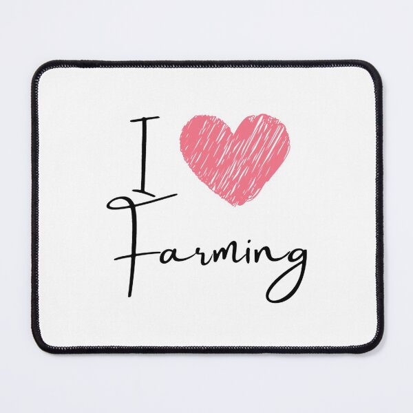 Item preview, I Love Farming   designed and sold by yotsubanoclover.